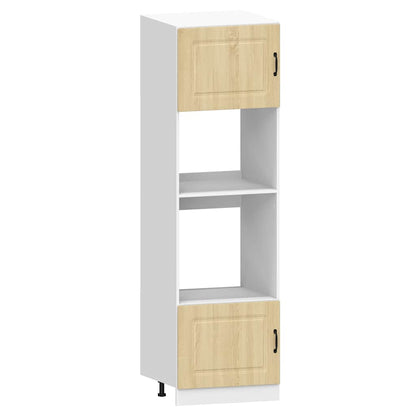 Set Mobili da Cucina 7 pz Kalmar Rovere Sonoma in Truciolato - homemem39