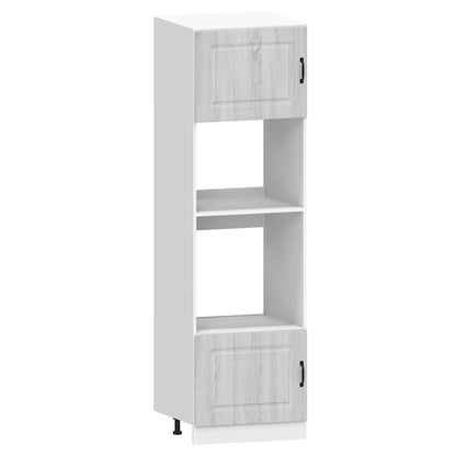 Set Mobili da Cucina 7 pz Kalmar Grigio Sonoma in Truciolato | homemem39