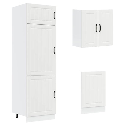 Set Mobili da Cucina 8 pz Kalmar Bianco Legno Multistrato - homemem39