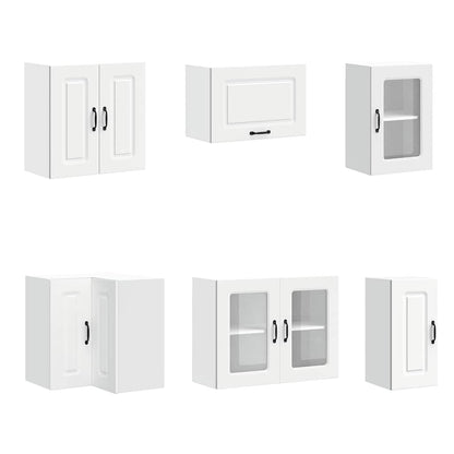 Set Mobili da Cucina 11 pz Kalmar Bianchi Legno Multistrato - homemem39