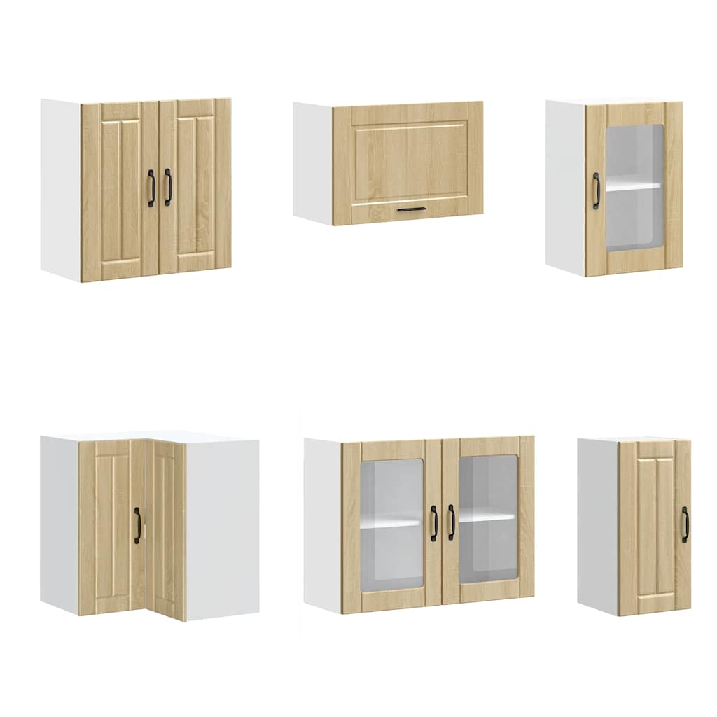 Set Mobili da Cucina 11 pz Lucca Rovere Sonoma in Truciolato - homemem39