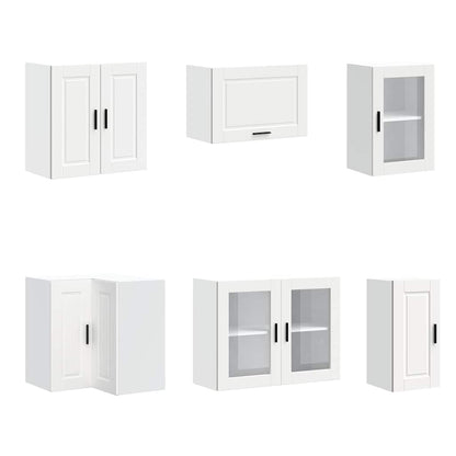 Set Mobili da Cucina 11 pz Porto Bianchi Legno Multistrato - homemem39