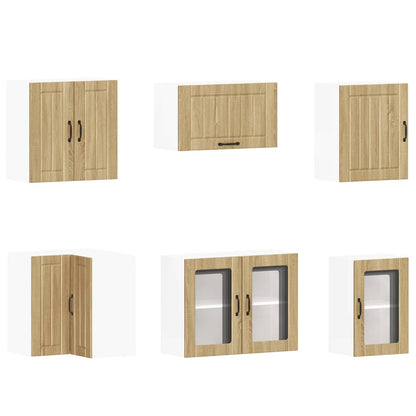 Set Mobili da Cucina 11 pz Lucca Rovere Sonoma in Truciolato - homemem39