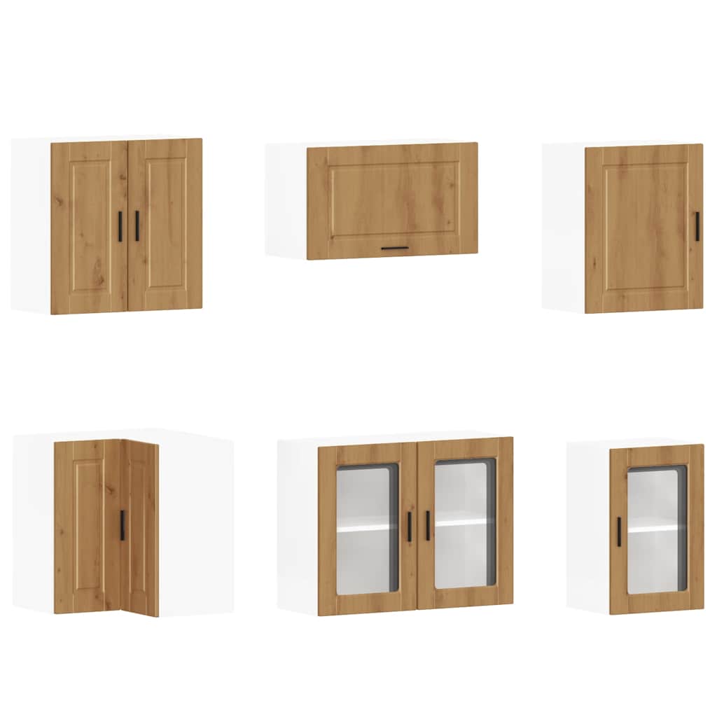 Set Mobili da Cucina 11 pz Porto Rovere Artigianale Truciolato - homemem39
