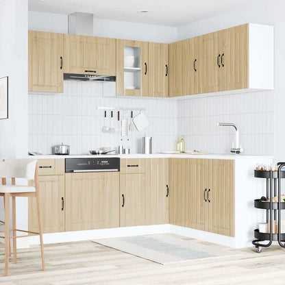 Set Mobili da Cucina 11 pz Lucca Rovere Sonoma in Truciolato | homemem39