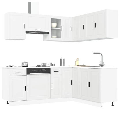Set Mobili da Cucina 11 pz Porto Bianchi Legno Multistrato - homemem39
