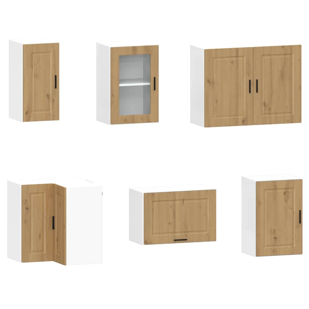 Set Mobili da Cucina 11 pz Porto Rovere Artigianale Truciolato - homemem39