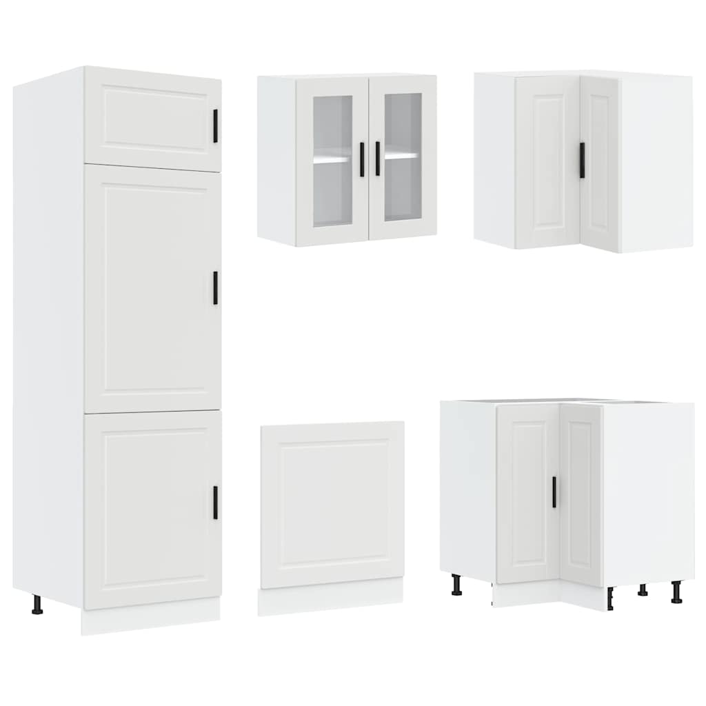 Set Mobili da Cucina 14 pz Porto Bianchi Legno Multistrato - homemem39