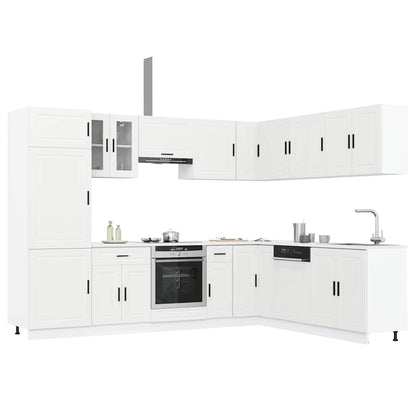 Set Mobili da Cucina 14 pz Porto Bianchi Legno Multistrato - homemem39