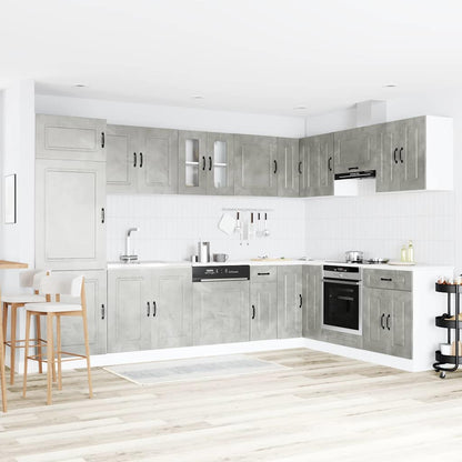 Mobile da cucina Kalmar Grigio cemento 80 x 46 x 81,5 cm | homemem39