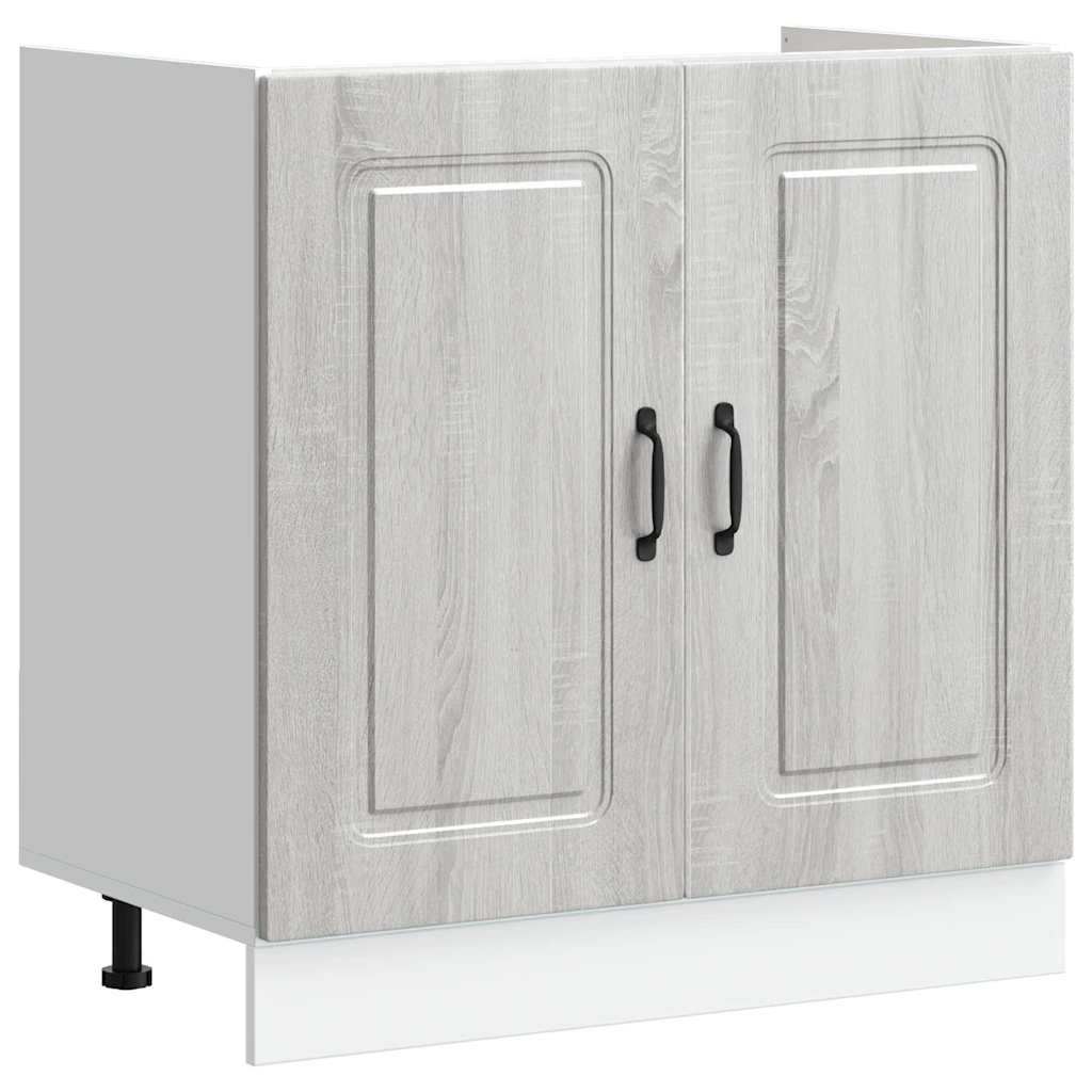 Mobile da cucina Kalmar Grigio Sonoma 80 x 46 x 81,5 cm | homemem39