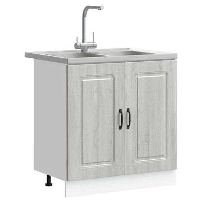 Mobile da cucina Kalmar Grigio Sonoma 80 x 46 x 81,5 cm | homemem39