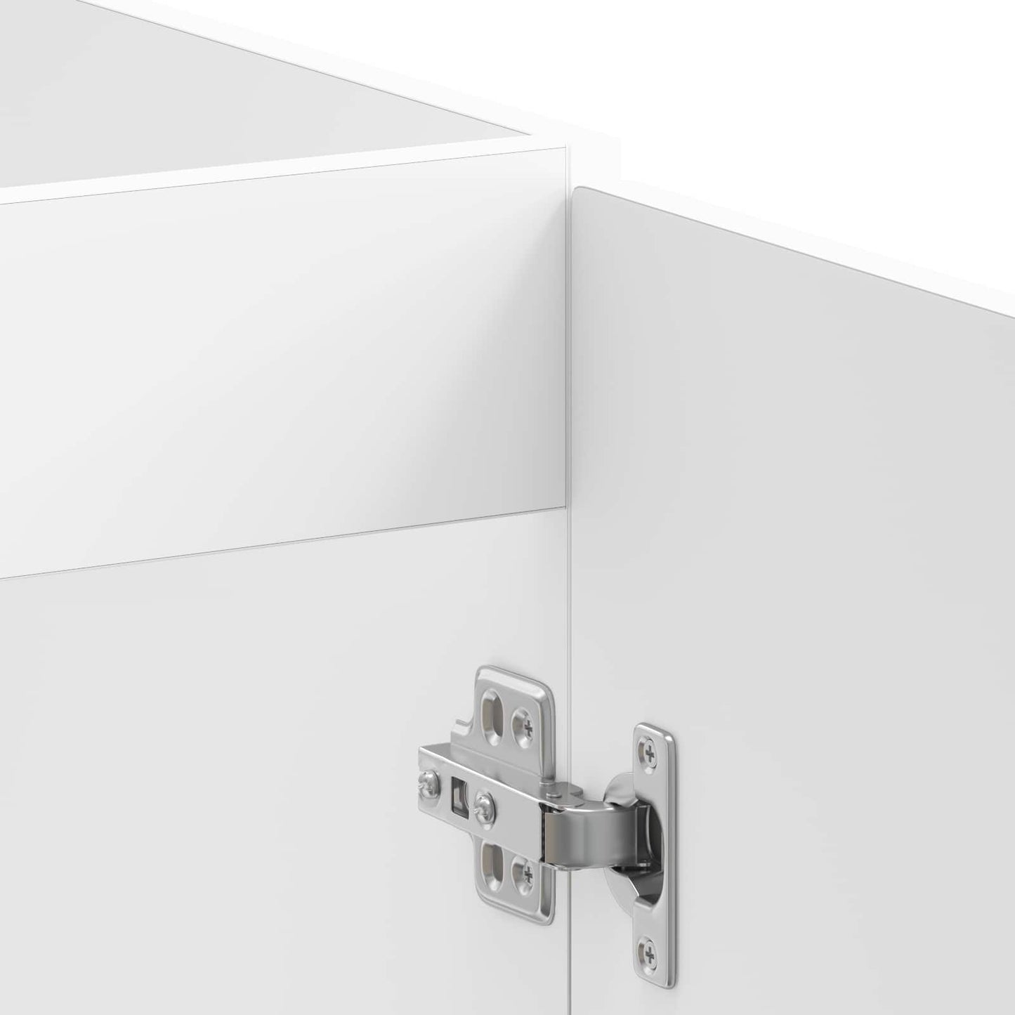 Mobiletto per lavabo Lucca 2 pcs Bianco Legno multistrato | homemem39
