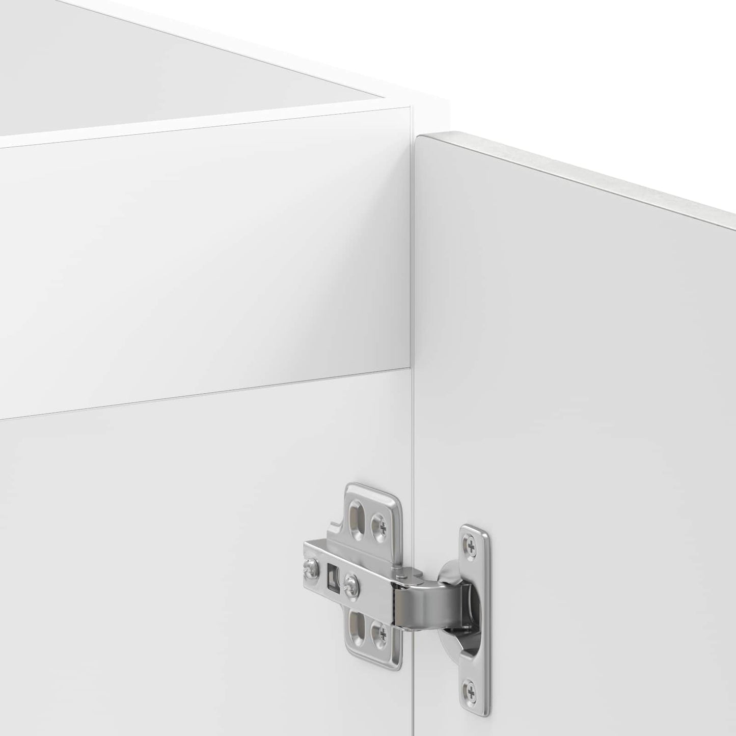 Mobiletto per lavabo con porta Lucca 2 pcs Grigio cemento | homemem39