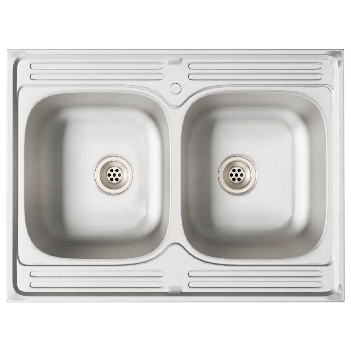 Mobiletto per lavabo Porto 2 pcs Grigio Legno multistrato | homemem39