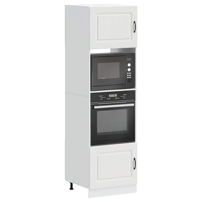 Armadi Forno 2 pz Lucca Bianchi in Legno Multistrato - homemem39