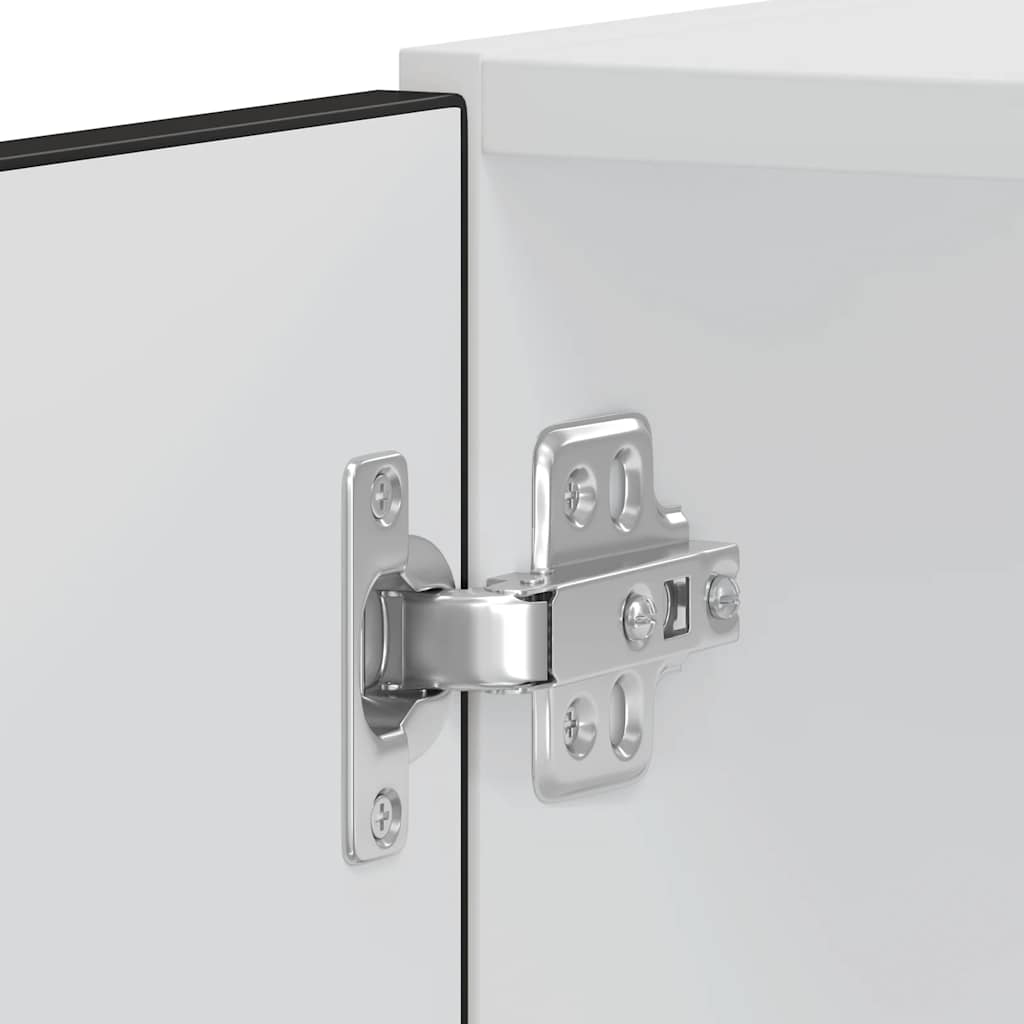 Armadi Forno 2 pz Lucca Neri in Legno Multistrato - homemem39