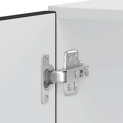 Armadi Forno 2 pz Lucca Neri in Legno Multistrato - homemem39