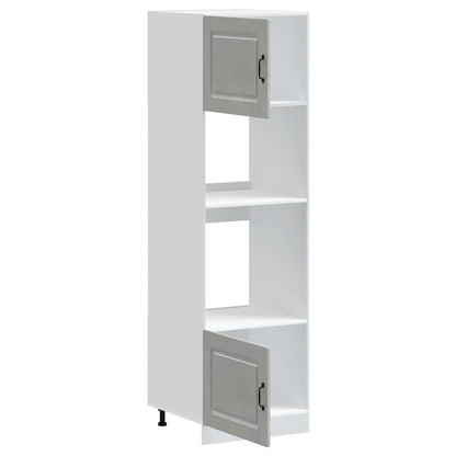 Armadi Forno 2 pz Lucca Grigio Cemento in Legno Multistrato - homemem39