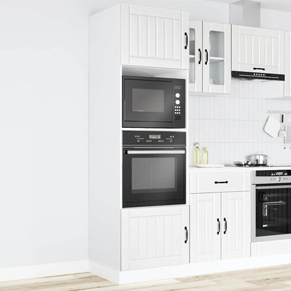 Armadi Forno 2 pz Lucca Bianchi in Legno Multistrato | homemem39