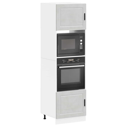 Armadi Forno 2 pz Porto in legno multistrato