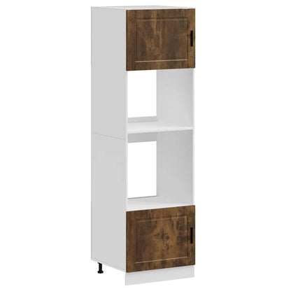 Armadi Forno 2 pz Porto Rovere Fumo in Legno Multistrato - homemem39