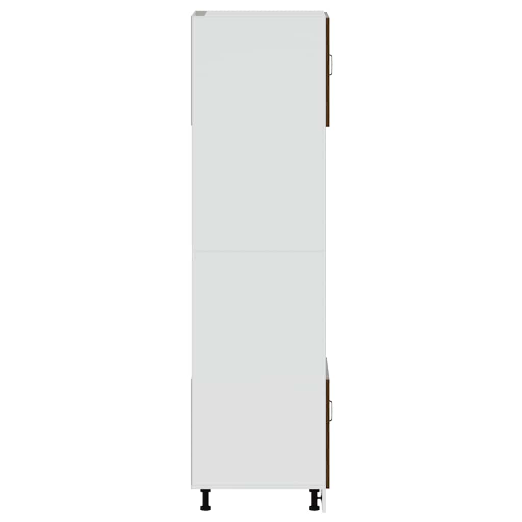 Armadi Forno 2 pz Porto Rovere Marrone in Legno Multistrato - homemem39