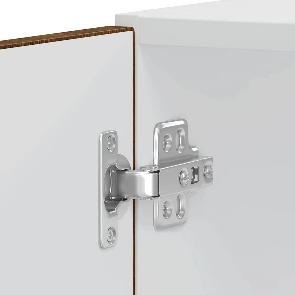 Armadi Forno 2 pz Porto Rovere Marrone in Legno Multistrato - homemem39