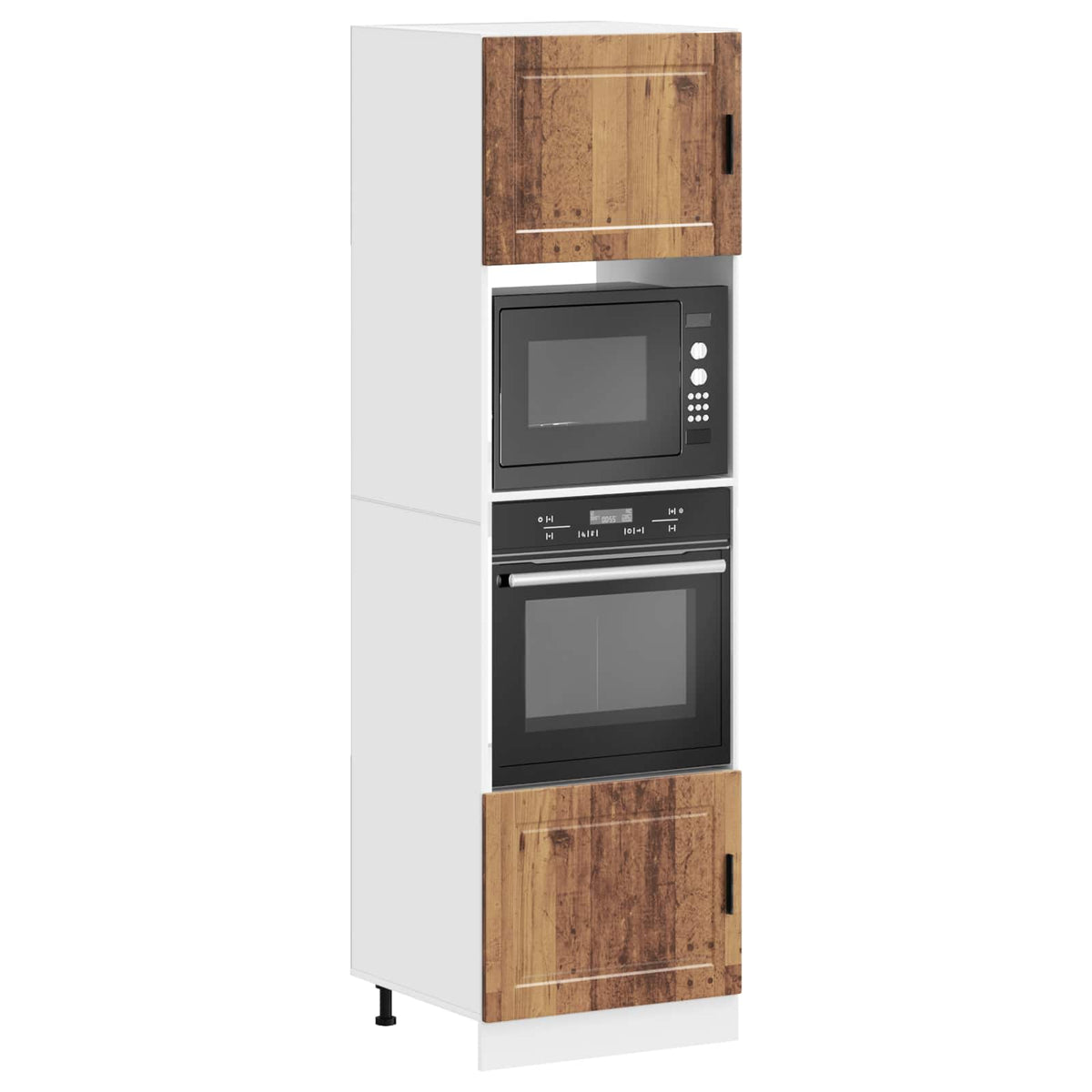 Armadi Forno 2 pz Porto Legno Antico in Legno Multistrato