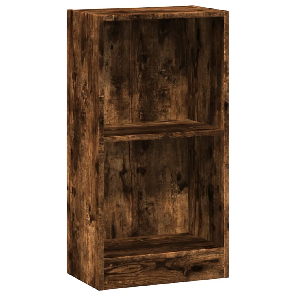 Libreria Rovere Fumo 40x24x76 cm in Truciolato | homemem39
