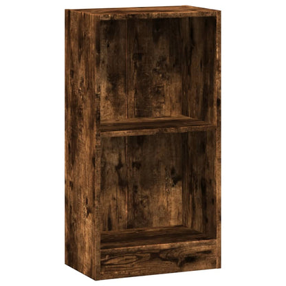 Libreria Rovere Fumo 40x24x76 cm in Truciolato | homemem39