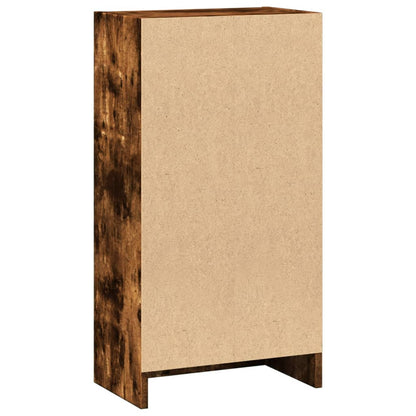 Libreria Rovere Fumo 40x24x76 cm in Truciolato | homemem39