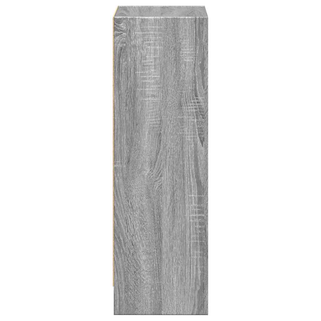 Libreria Grigio Sonoma 40x24x76 cm in Truciolato | homemem39