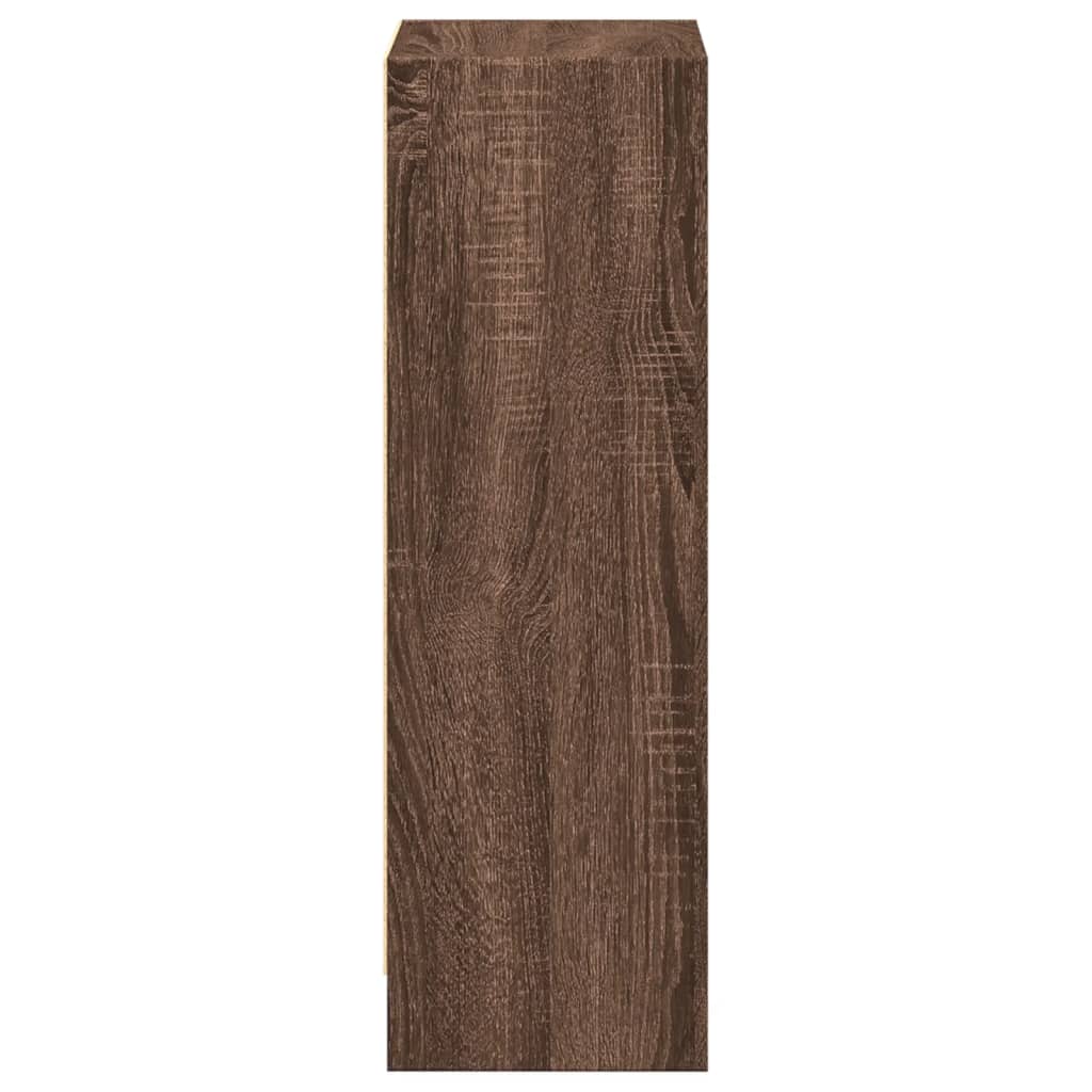 Libreria Rovere Marrone 40x24x76 cm in Legno Multistrato | homemem39
