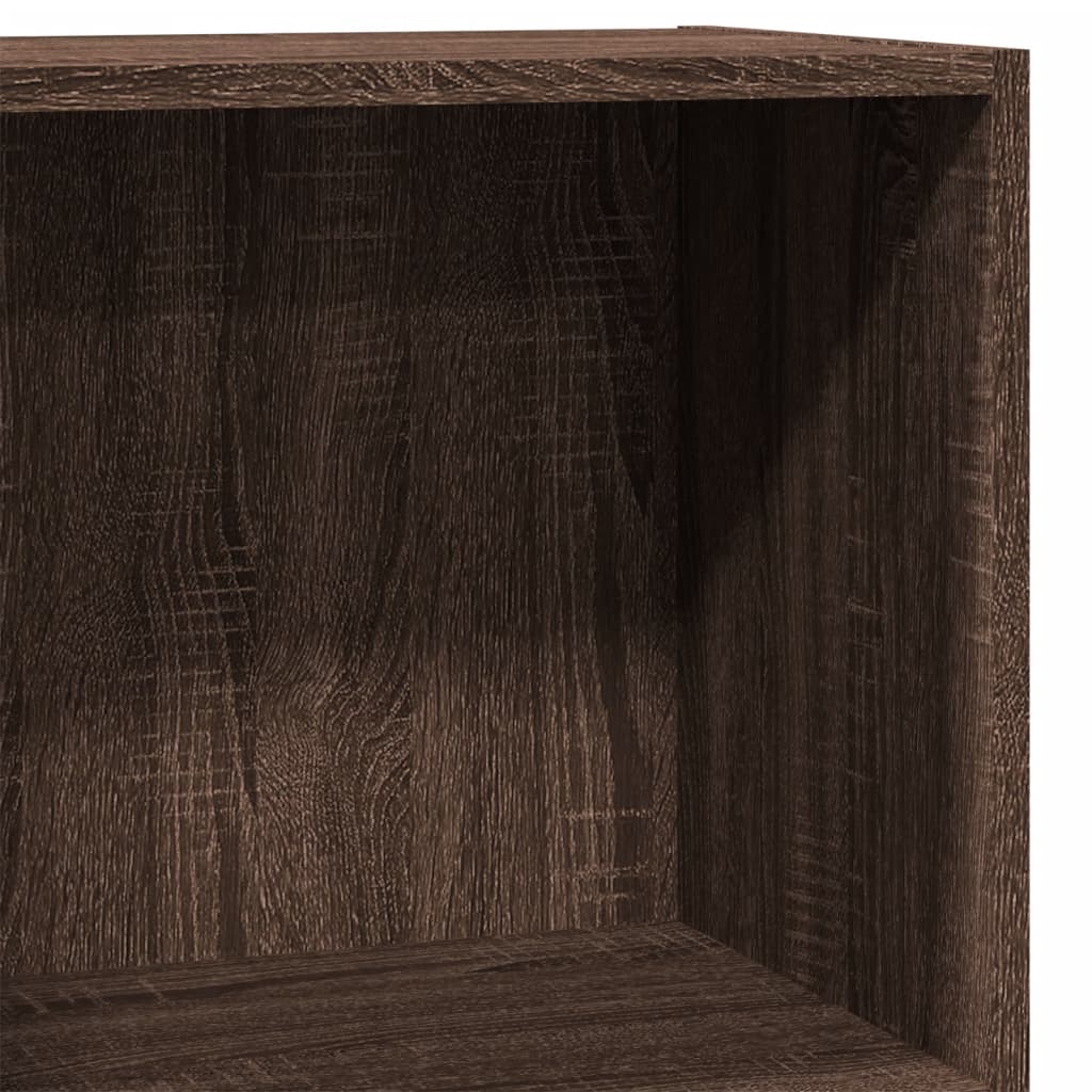 Libreria Rovere Marrone 40x24x76 cm in Legno Multistrato | homemem39