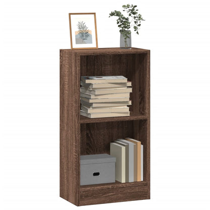 Libreria Rovere Marrone 40x24x76 cm in Legno Multistrato | homemem39