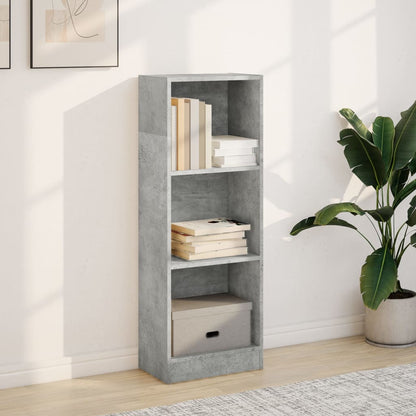 Libreria Grigio Cemento 40x24x109 cm in Truciolato | homemem39