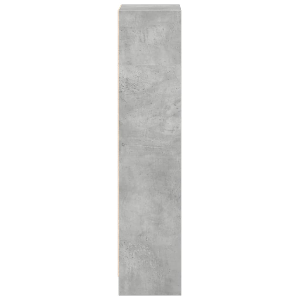 Libreria Grigio Cemento 40x24x109 cm in Truciolato | homemem39