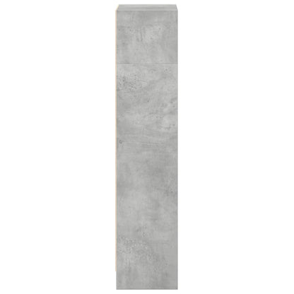 Libreria Grigio Cemento 40x24x109 cm in Truciolato | homemem39