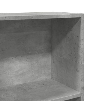 Libreria Grigio Cemento 40x24x109 cm in Truciolato | homemem39