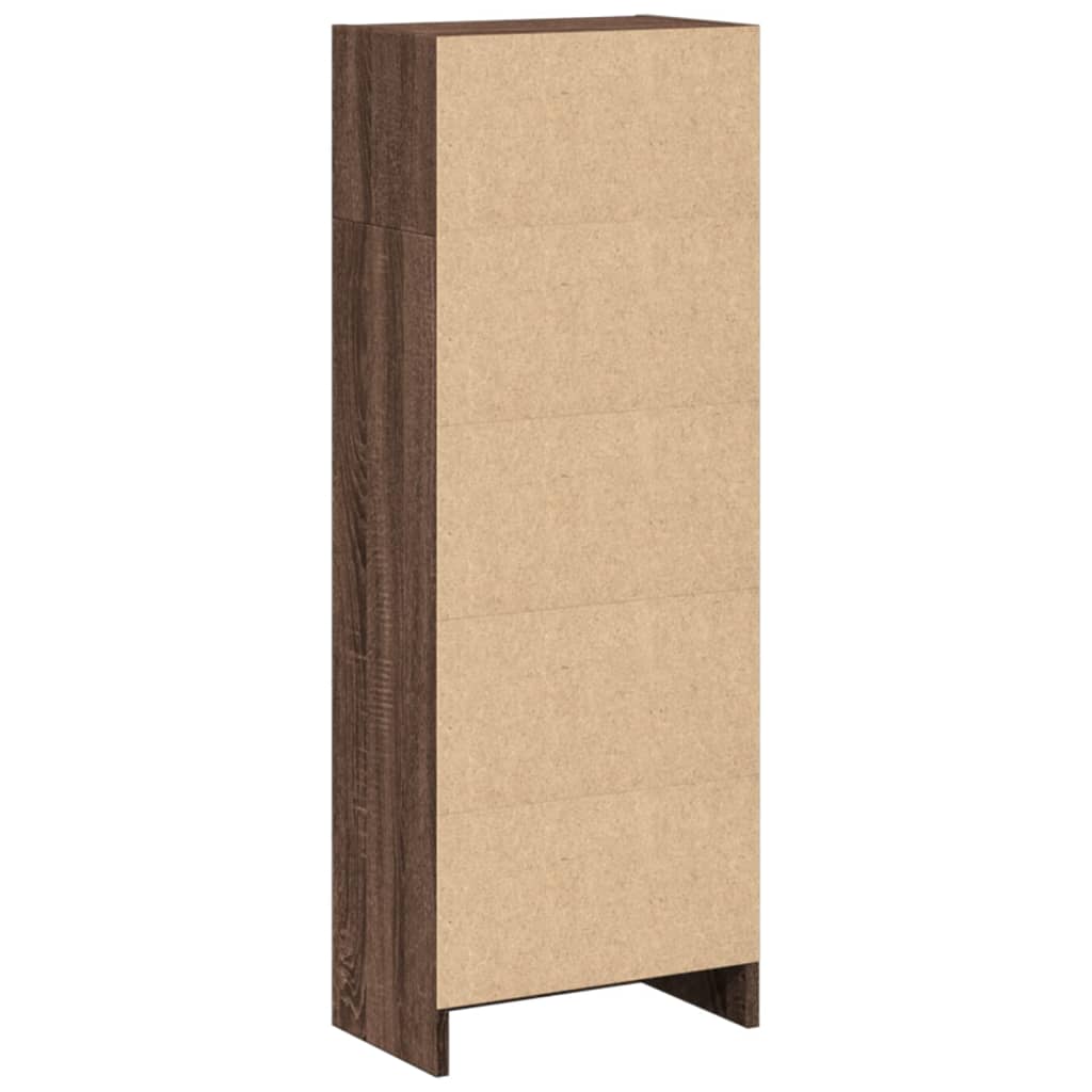 Libreria Rovere Marrone 40x24x109 cm in Truciolato | homemem39