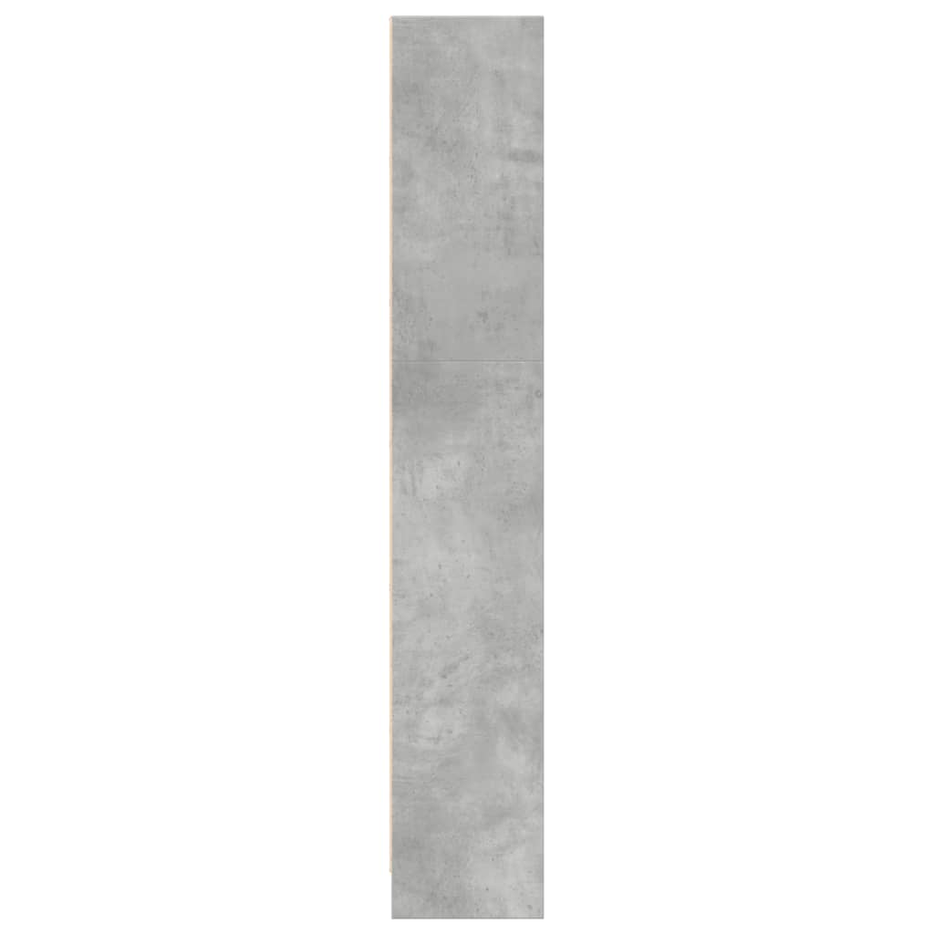 Libreria Grigio Cemento 40x24x143 cm in Truciolato | homemem39