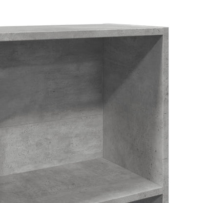 Libreria Grigio Cemento 40x24x143 cm in Truciolato | homemem39