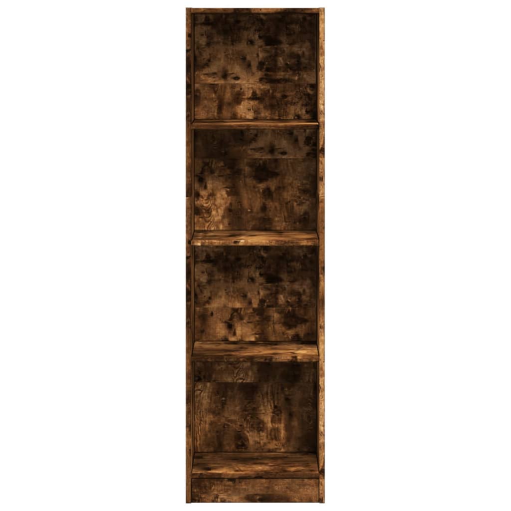 Libreria Rovere Fumo 40x24x143 cm in Truciolato | homemem39
