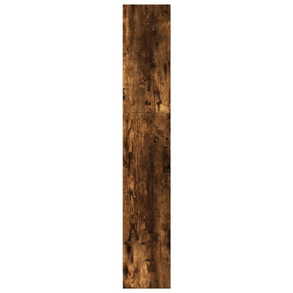 Libreria Rovere Fumo 40x24x143 cm in Truciolato | homemem39