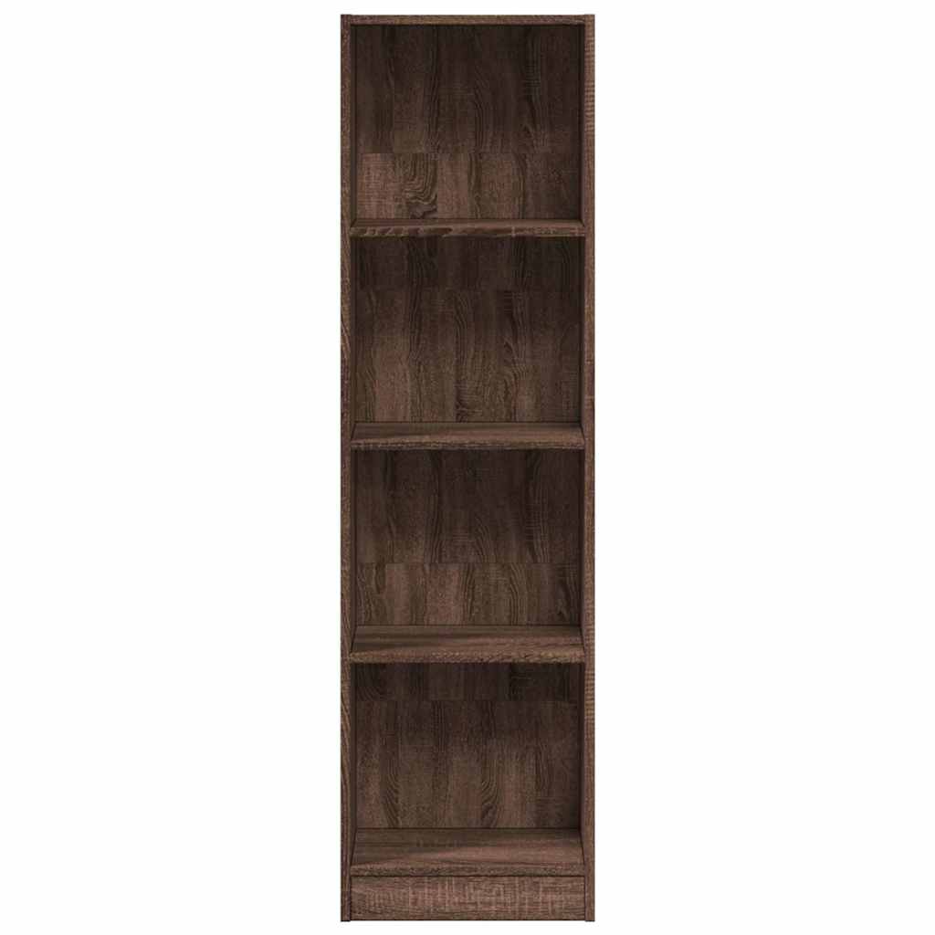 Libreria Rovere Marrone 40x24x143 cm in Legno Multistrato | homemem39