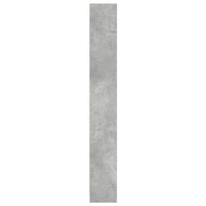 Libreria Grigio Cemento 40x24x176 cm in Legno Multistrato | homemem39