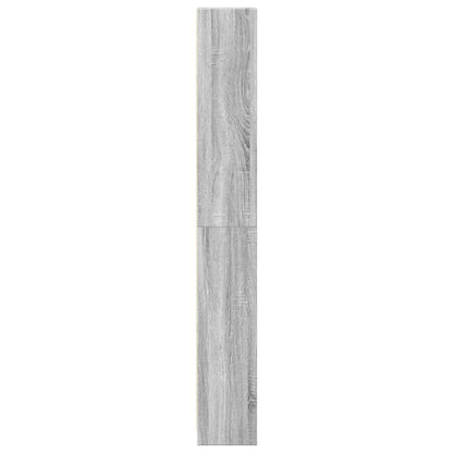Libreria Grigio Sonoma 40x24x176 cm in Legno Multistrato | homemem39