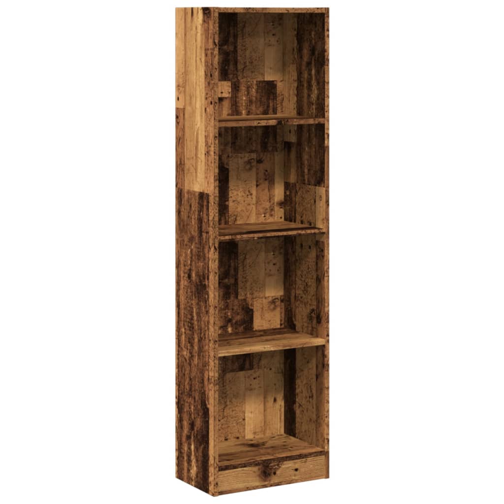 Libreria Legno Antico 40x24x176 cm in Legno Multistrato | homemem39