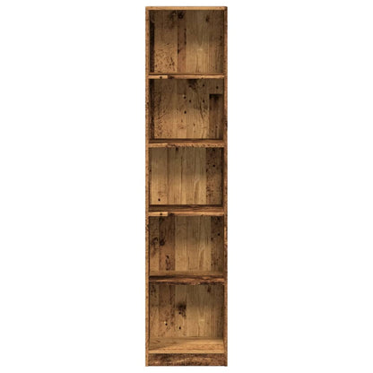 Libreria Legno Antico 40x24x176 cm in Legno Multistrato | homemem39
